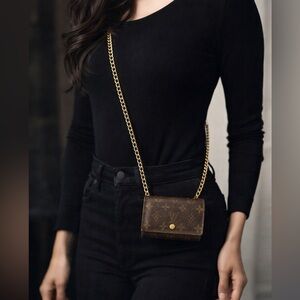 Authentic Louis Vuitton Monogram Elise Wallet - Vintage